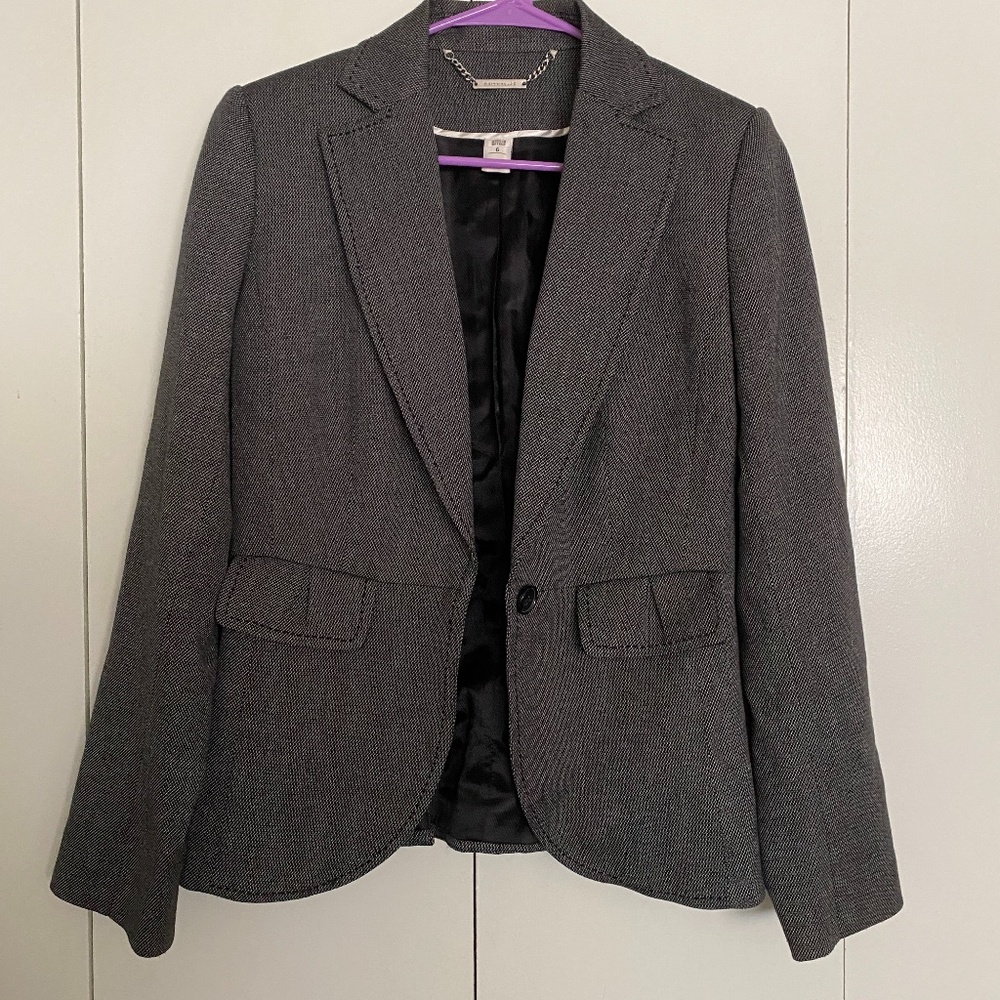 White House Black Market Blazer with Top Stitch